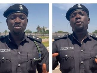 Police Open Investigation As Video Of VeryDarkMan In Its Uniform Goes Viral Online