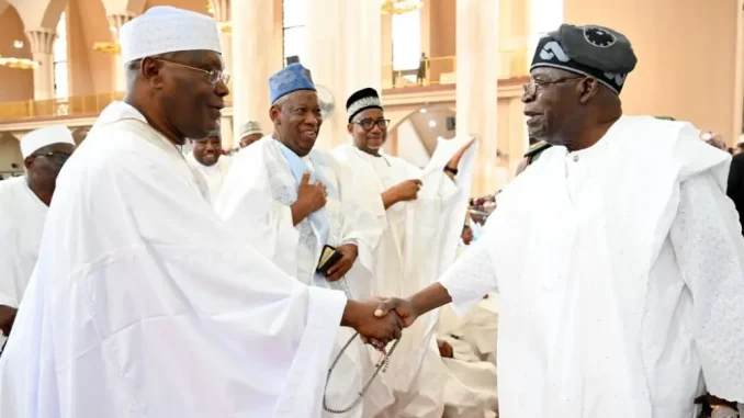 Politics Should Be Devoid Of Bitterness – Presidency Speaks On Tinubu, Atiku’s Meeting