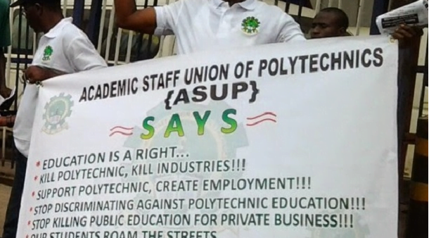 Polytechnic Lecturers Issue 2 Weeks Strike Notice, Make Demands From FG