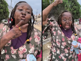 Popular Nollywood actress 'goes mad' to mark Nigeria @64