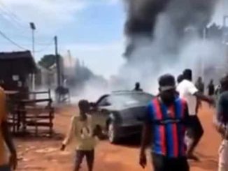 BREAKING: Protests Erupt In Enugu Over Alleged Police Killing Of Musician ‘Igbo Jah’