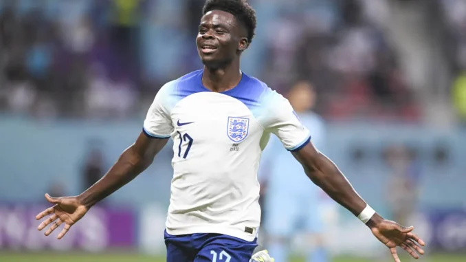 Saka Has All Attributes To Captain England  —Shearer