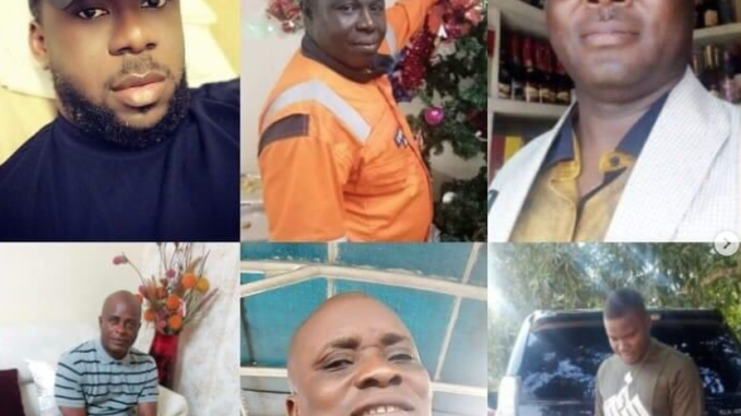 See photos of 6 offshore workers who perished in Port Harcourt helicopter crash