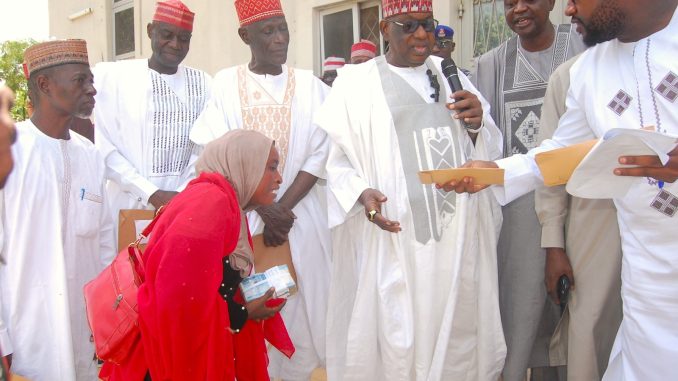 Senator Rufai Sani Hanga empowers Kano Central constituents with 200 Motorcycles, 11 Cars