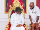 Singer Davido, Phyno visit Olu of Warri (Photos)