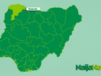 Map of Sokoto State, Nigeria