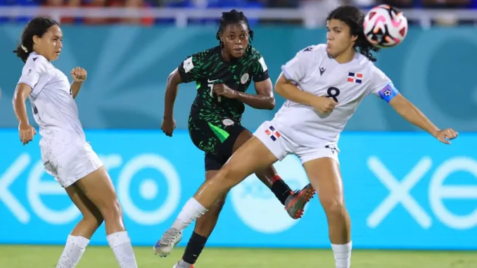 U-17 WWC: Sports Minister Salutes Flamingos After Win Against Dominican Republic