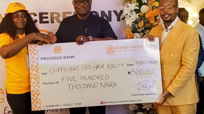 Stanley Uzochukwu Foundation Gives N40m Empowerment Grants To 80 SMEs