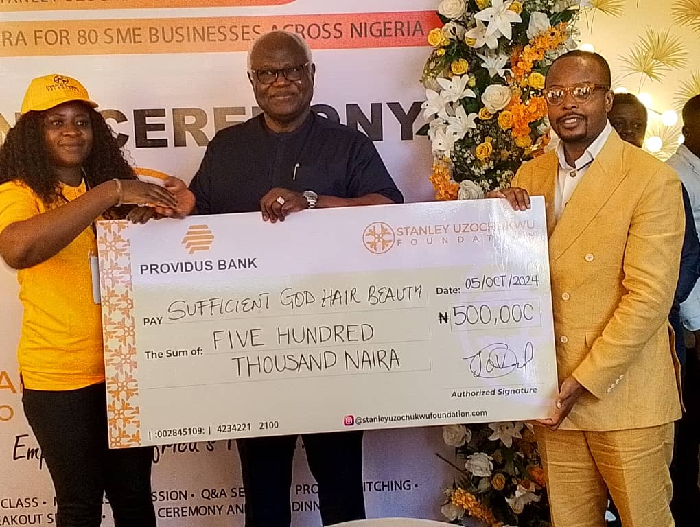 Stanley Uzochukwu Foundation Gives N40m Empowerment Grants To 80 SMEs