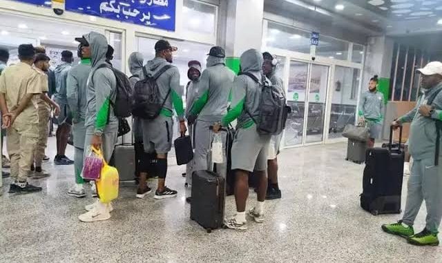 Super Eagles Team Arrive Nigeria After Libya Ordeal