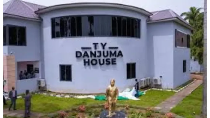 Taraba Govt House renamed after T.Y Danjuma