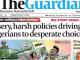 The Guardian’s front page story unsettles presidency