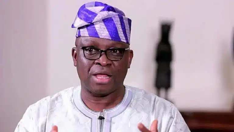 'The Moment You Have A Grip Of Your State, You Have Nothing To Fear' – Fayose