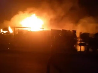 Thugs Burn AKISIEC Office In Akwa Ibom