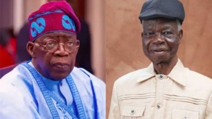 Tinubu Honours Veteran Journalist On His 90th Birthday