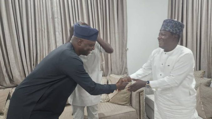 Tinubu's Newly Nominated Minister Visits Senator Simon Lalong [Photos]