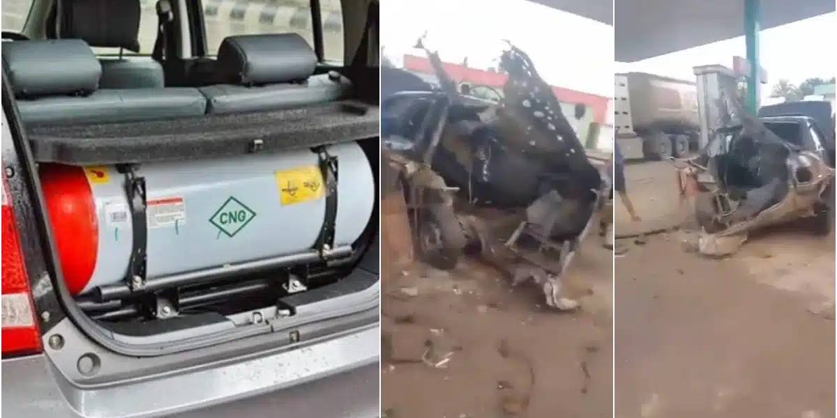 Tragedy as CNG-powered car explodes in Edo state