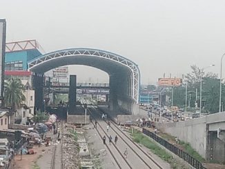 Tragedy as train crushes 50-year-old pedestrian to death in Lagos