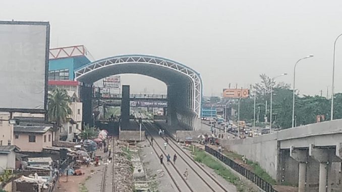 Tragedy as train crushes 50-year-old pedestrian to death in Lagos