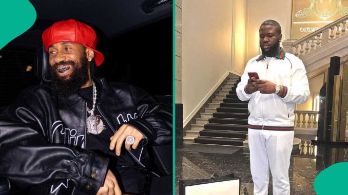 Troll Rubbishes Phyno's Song Where He Featured Hushpuppi, He Responds: "Fear People Wey No Dey Talk"