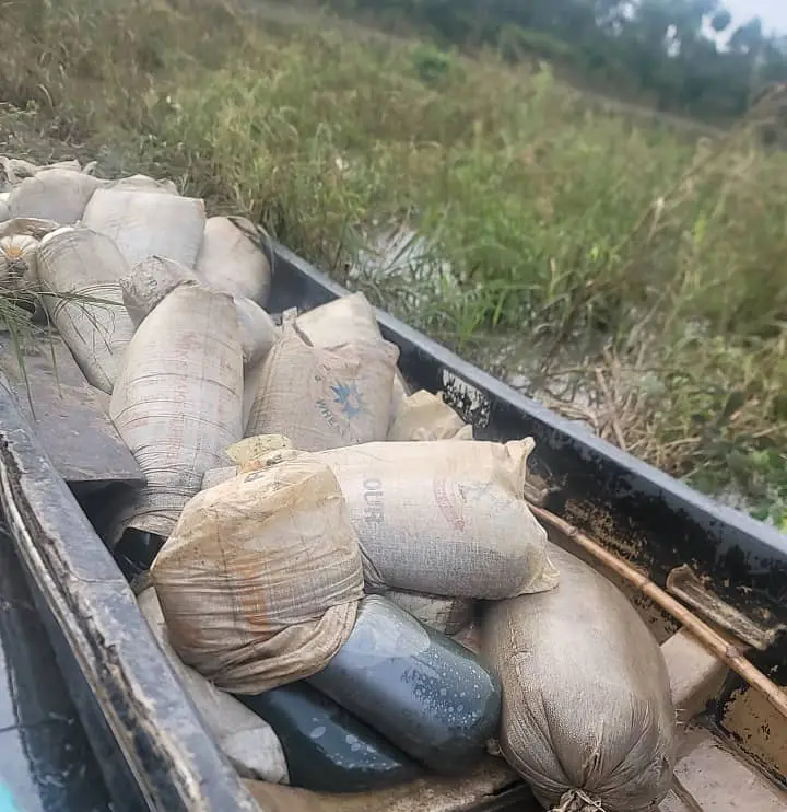 Troops arrest four suspects with 4,000 litres of stolen condensates in Rivers, others