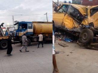 Two Dead In Multi-Vehicle Collision On Lagos’s Oshodi-Apapa Expressway