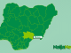 Map of Benue State, Nigeria