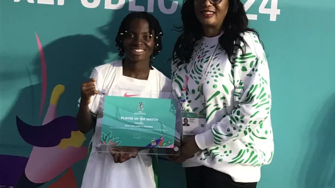 U-17 WWC: Afolabi named POTM in Nigeria’s win over New Zealand