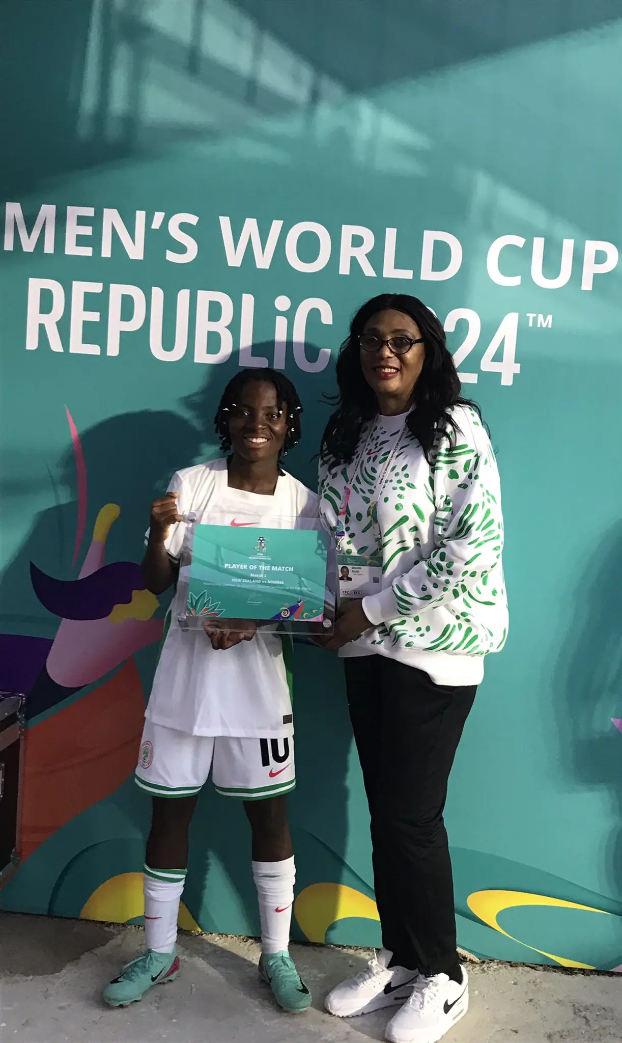 U-17 WWC: Afolabi named POTM in Nigeria’s win over New Zealand