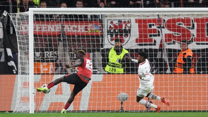 UCL: Boniface relishes first Champions League goal for Bayer Leverkusen