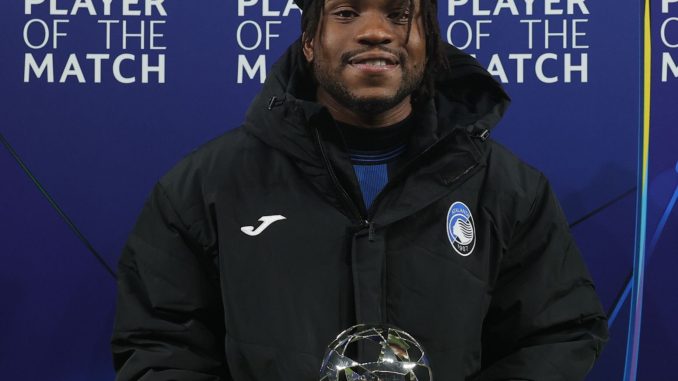 UCL: Lookman Credits Atalanta Teammates For MOTM Award