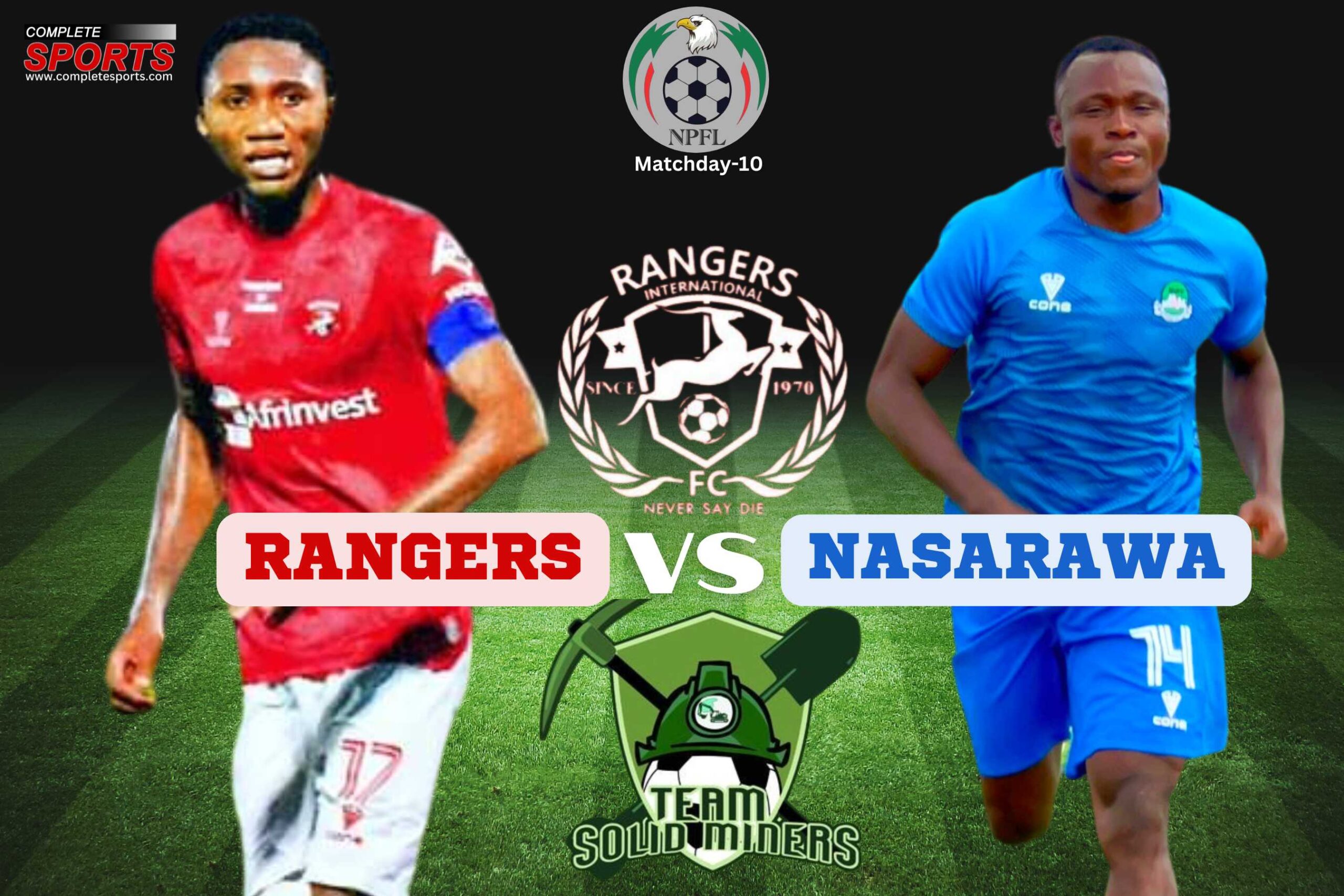 Rangers Vs Nasarawa United:  Captain Ugwueze Vows to Shut Out NPFL Top Scorer, Yusuf