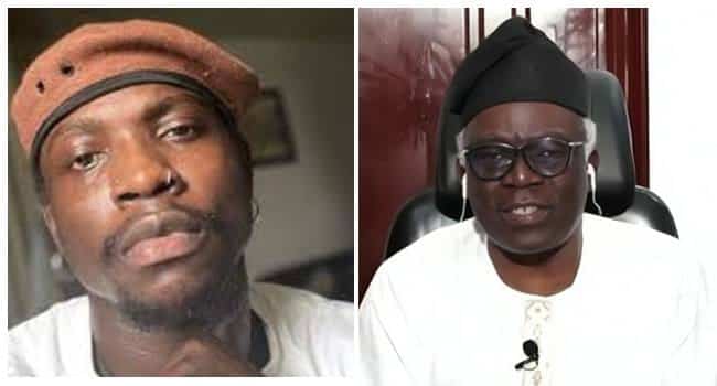 VeryDarkMan Replies Falana, Says He Is Not Bothered