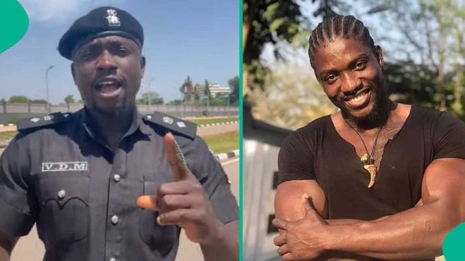 Verydarkman: Reactions as Police Condemn VDM’s Use of Uniform in Viral Video, Begin Investigation