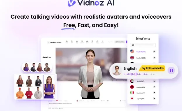 Vidnoz AI – The Best Tool For Creating Engaging Sports Highlight Video For Fans