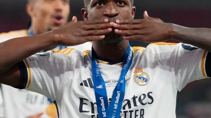 Vinicius Will Win Ballon d’Or Award  –Ancelotti