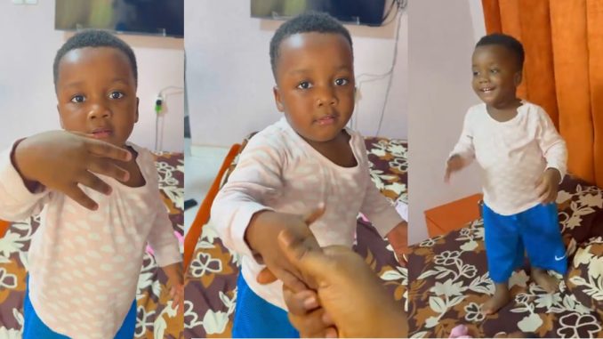 "We'll be teaching him at home, I cannot be paying 400k in school for this small boy" – Odogwu and Aisha (VIDEO)