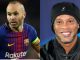 We’ll miss two things about you – Ronaldinho tells Iniesta