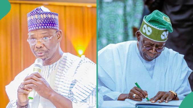 "What We Want Clearly": Gov Sule Opens Up on Tinubu's Proposed Sharing Formula