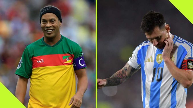 When Ronaldinho Snubbed Messi in GOAT Debate, Suggested 3 Players Could be Better