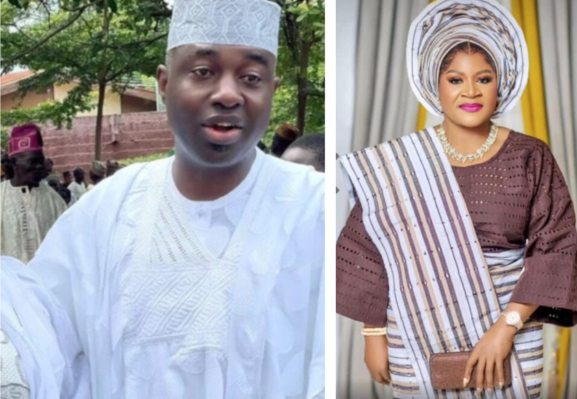 Why I did not celebrate my first wife, Olufunsho on social media - Mercy Aigbe's husband spills