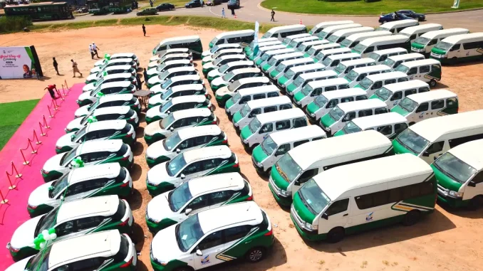 Wike distributes new vehicles to Abuja youths