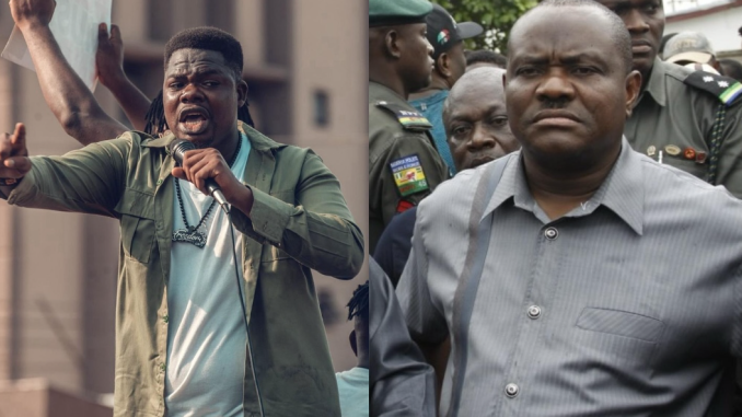 Youre nobody's chairman - Mr Macaroni slams Wike, Abia lawmaker over lack of respect for Nigerians