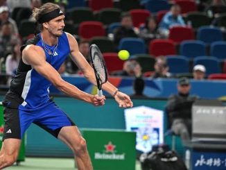 Zverev scrapes through Griekspoor to Shanghai Masters last 16