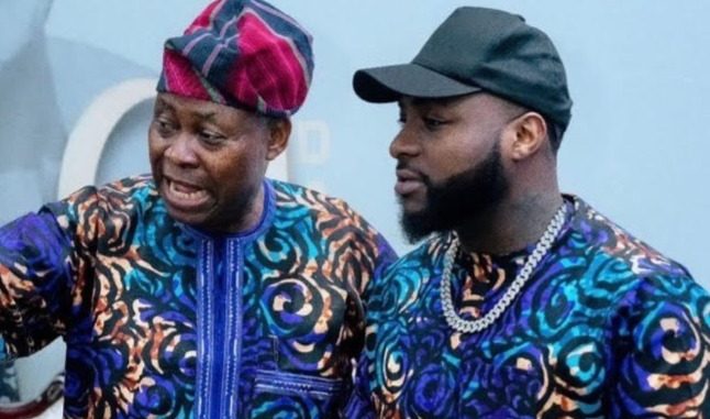 Dr. Adedeji Adeleke and his son, David Adeleke popularly known as Davido.