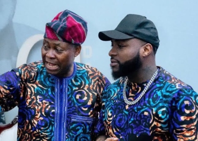 Dr. Adedeji Adeleke and his son, David Adeleke popularly known as Davido.