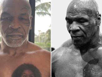 Mike Tyson shows off incredible one-year body transformation as 58-year-old looks shredded ahead of Jake Paul fight