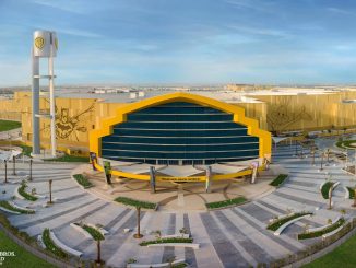 Inside the huge indoor theme park that was once the world's largest with 29 rides and themed lands