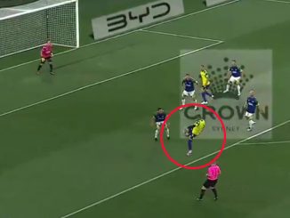 Premier League cult hero, 37, scores stunning scissor kick volley in all-star match - and Ronaldinho loves it