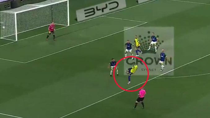 Premier League cult hero, 37, scores stunning scissor kick volley in all-star match - and Ronaldinho loves it